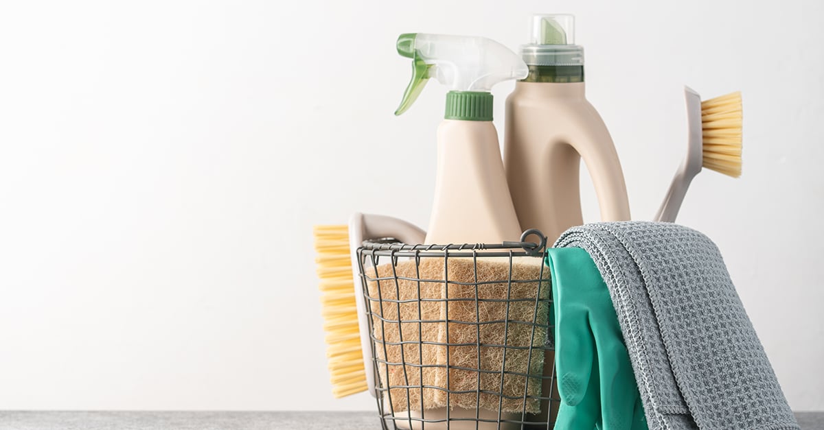 Household cleaning supplies