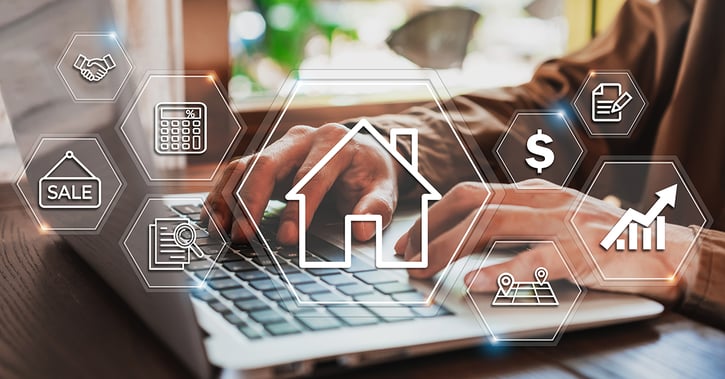 Real estate research graphic