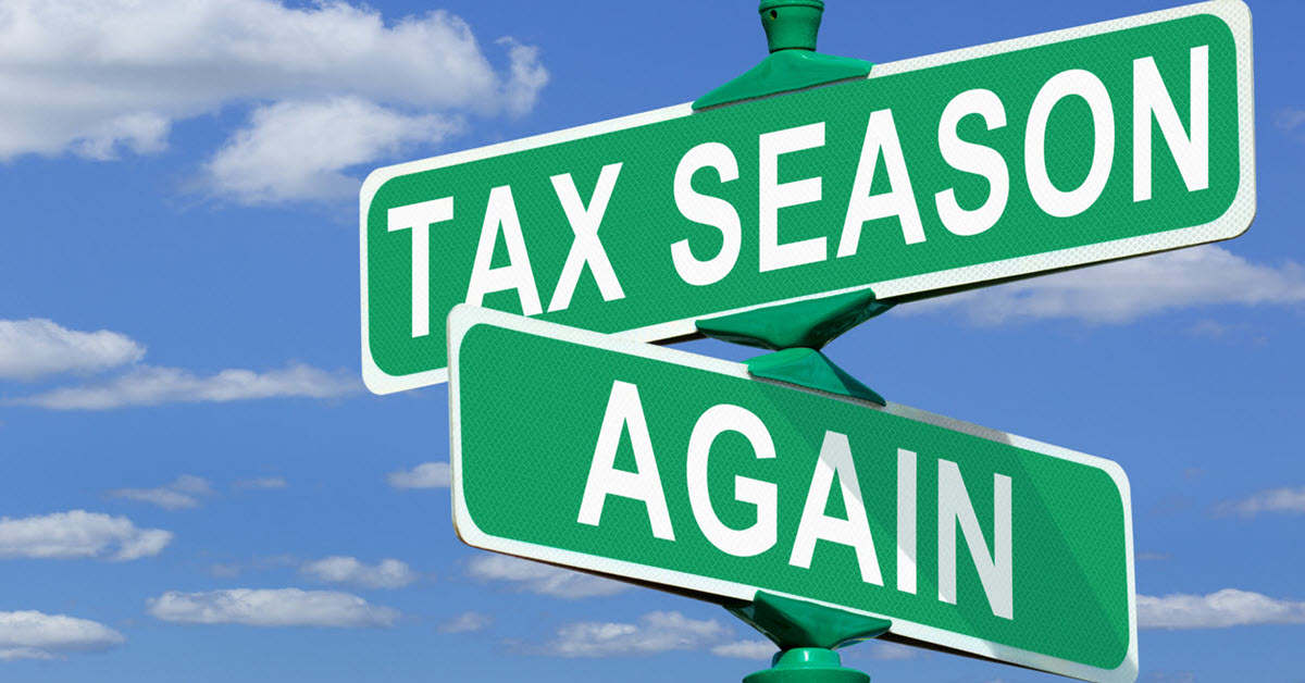 Tax Season Street Signs